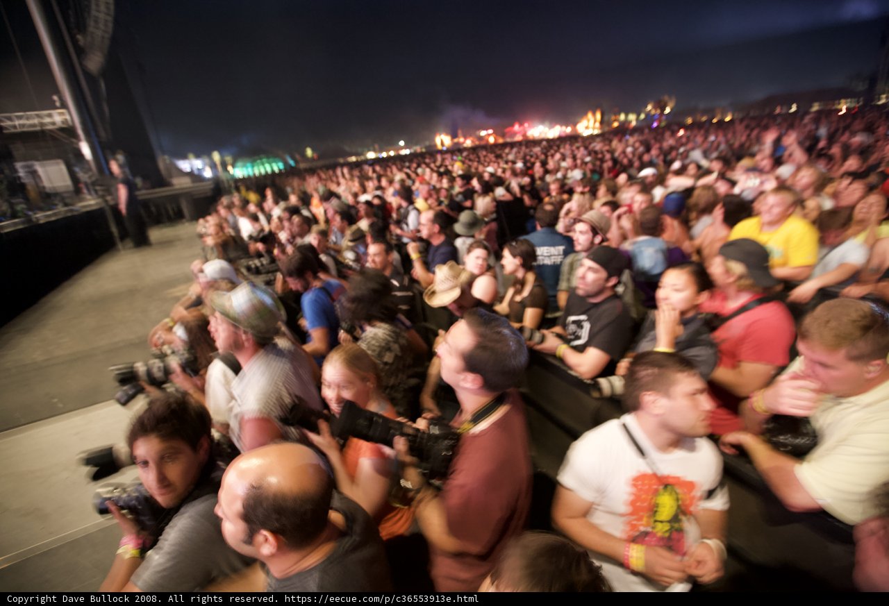 Coachella Concert Crowd