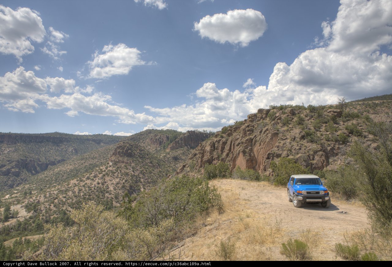 FJ Cruiser in New Mexico