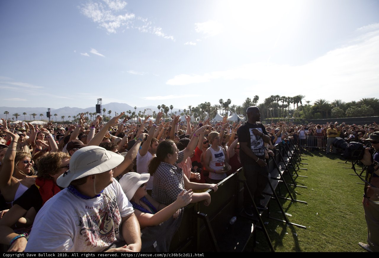 Coachella Crowd Goes Wild