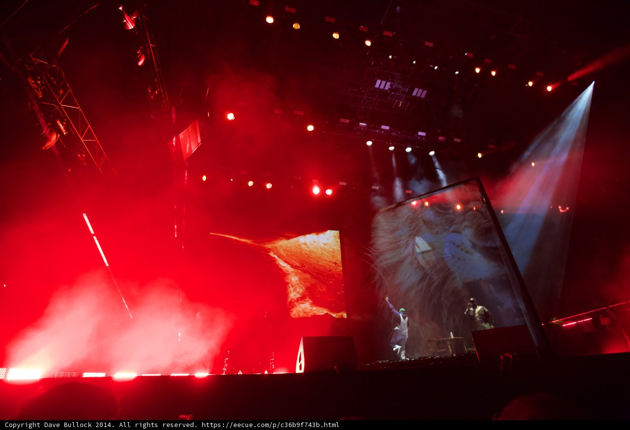 Red Spotlight on the Performer