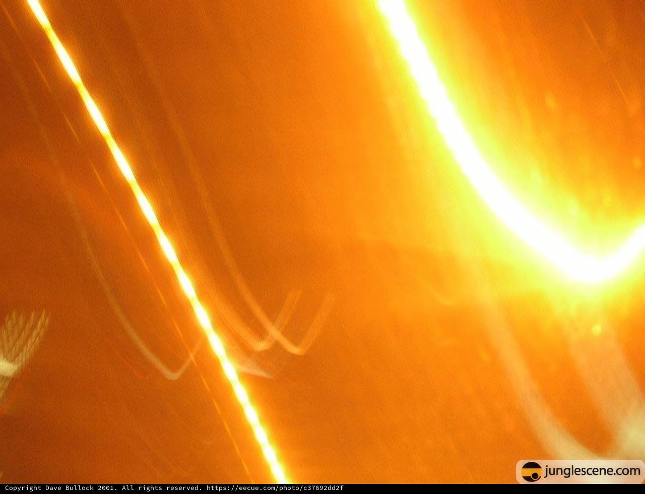 Blurred Yellow Spotlight
