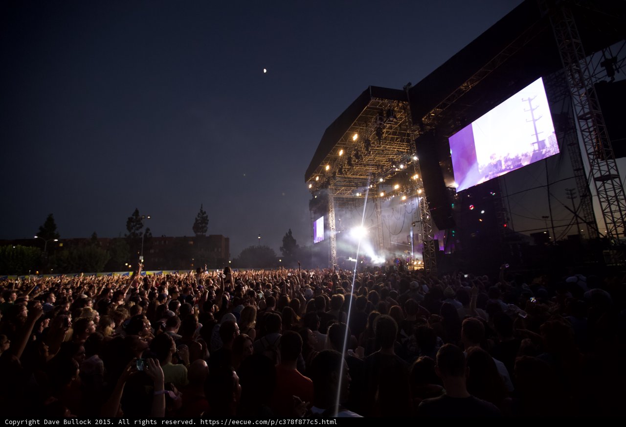 Main Stage Spotlight Beam Night