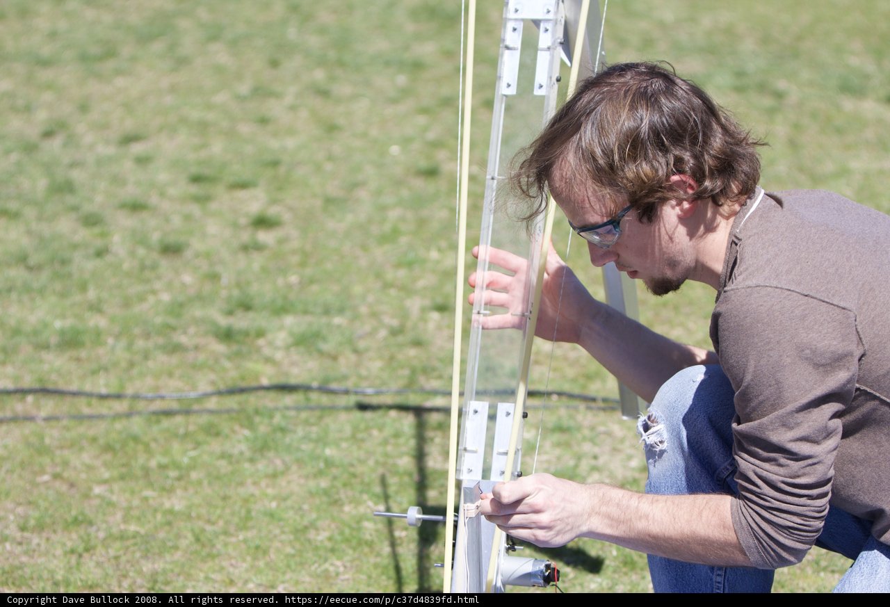 Crafting a Kite on the Green Lawn