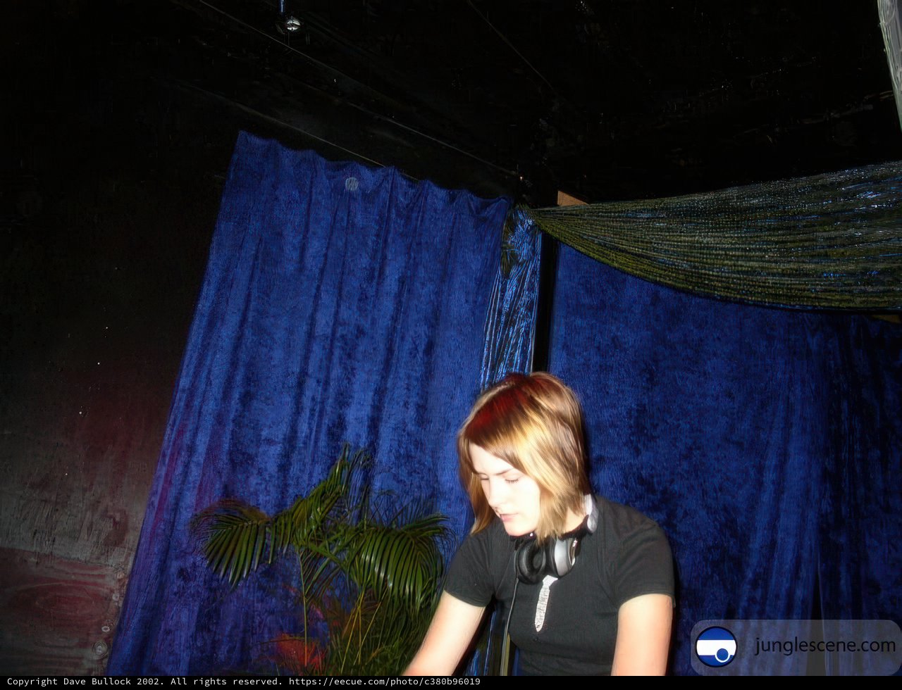 The Lady in Black: At the DJ Booth