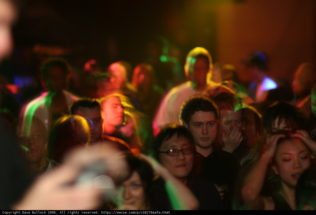 Funky Nightclub Crowd