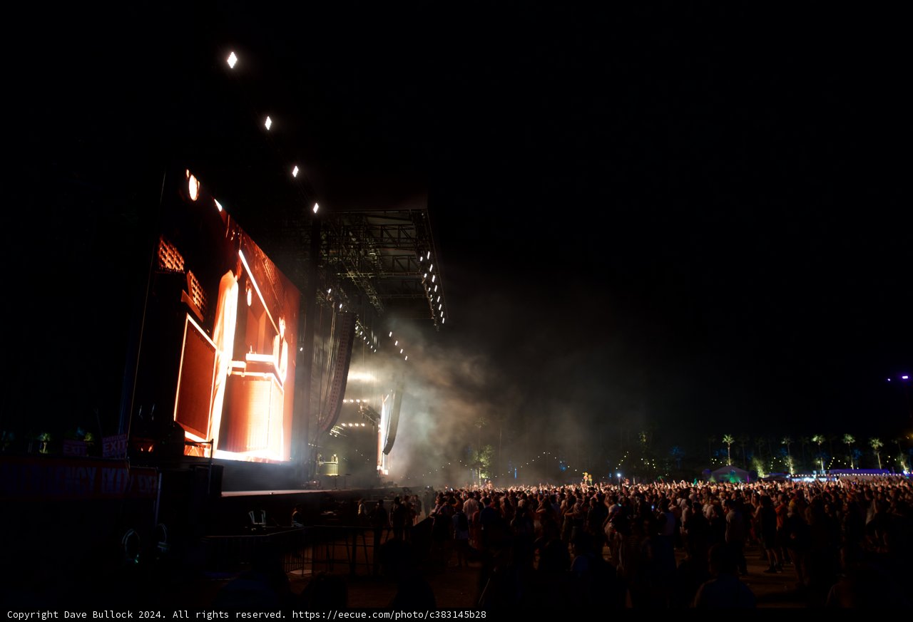 Electric Atmosphere Under the Stars at Coachella 2024