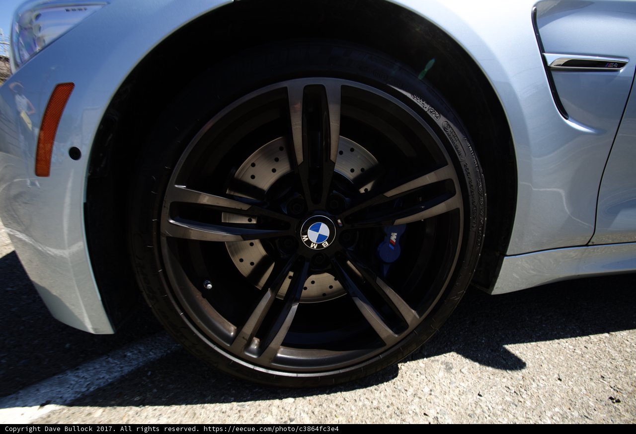 M-Sport BMW M4 showing off its Alloy Wheels