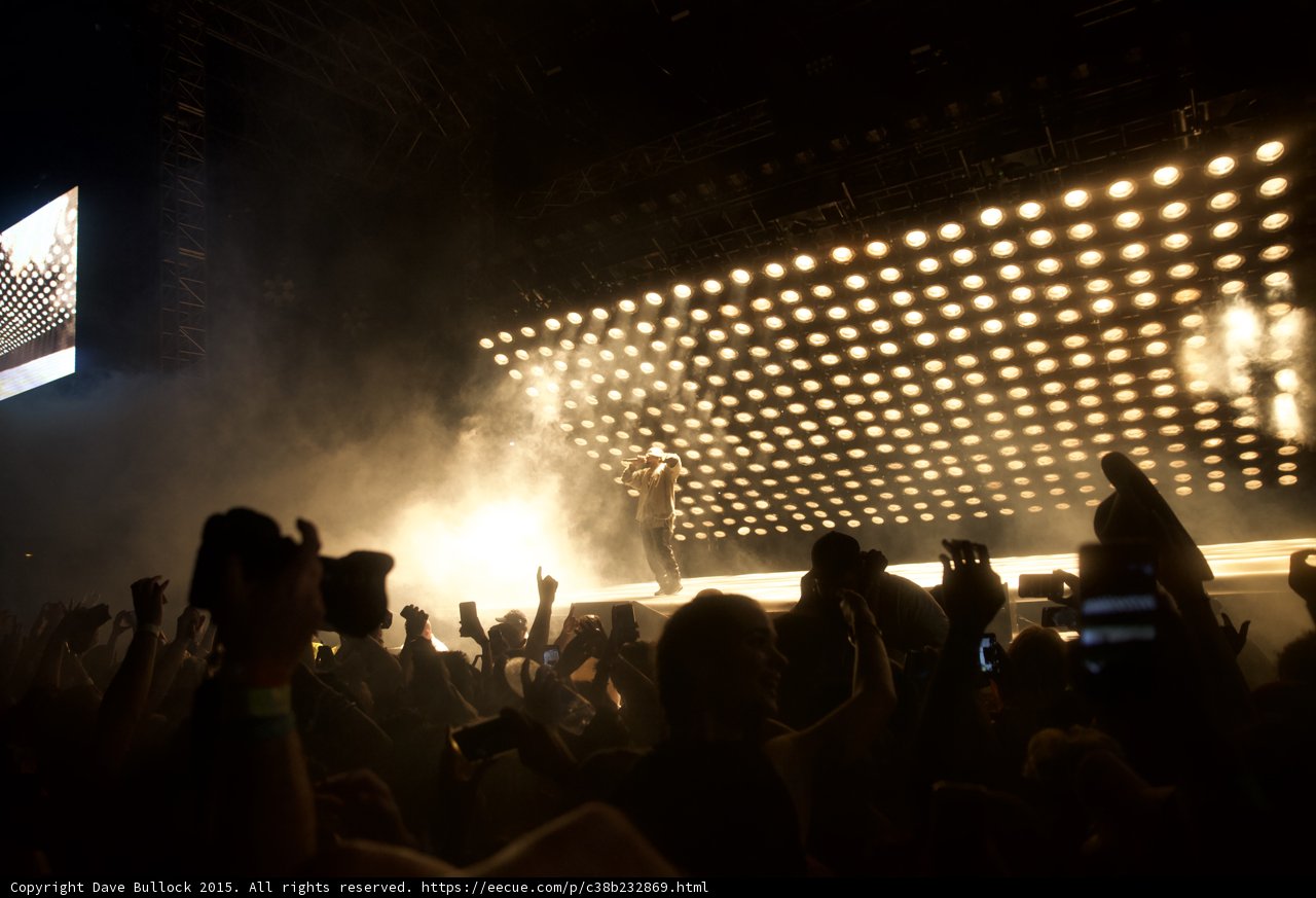 Kanye West Full Stage LED Screens