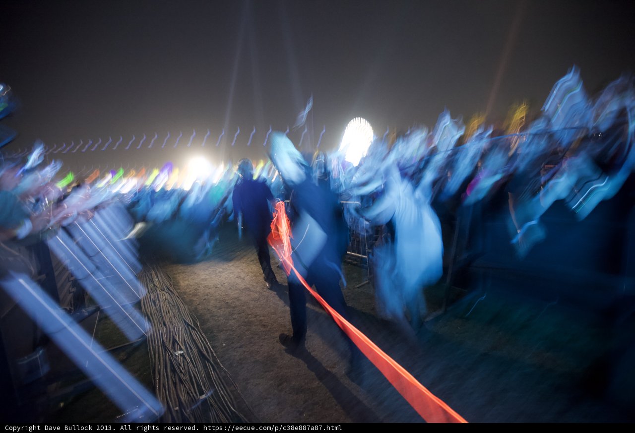 Blur of the Night Crowd