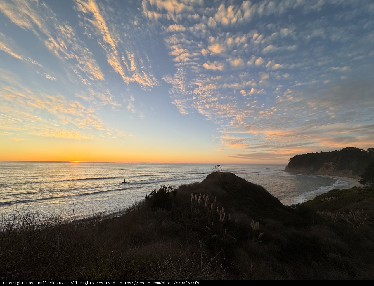Sunset Serenade at Moss Beach, California