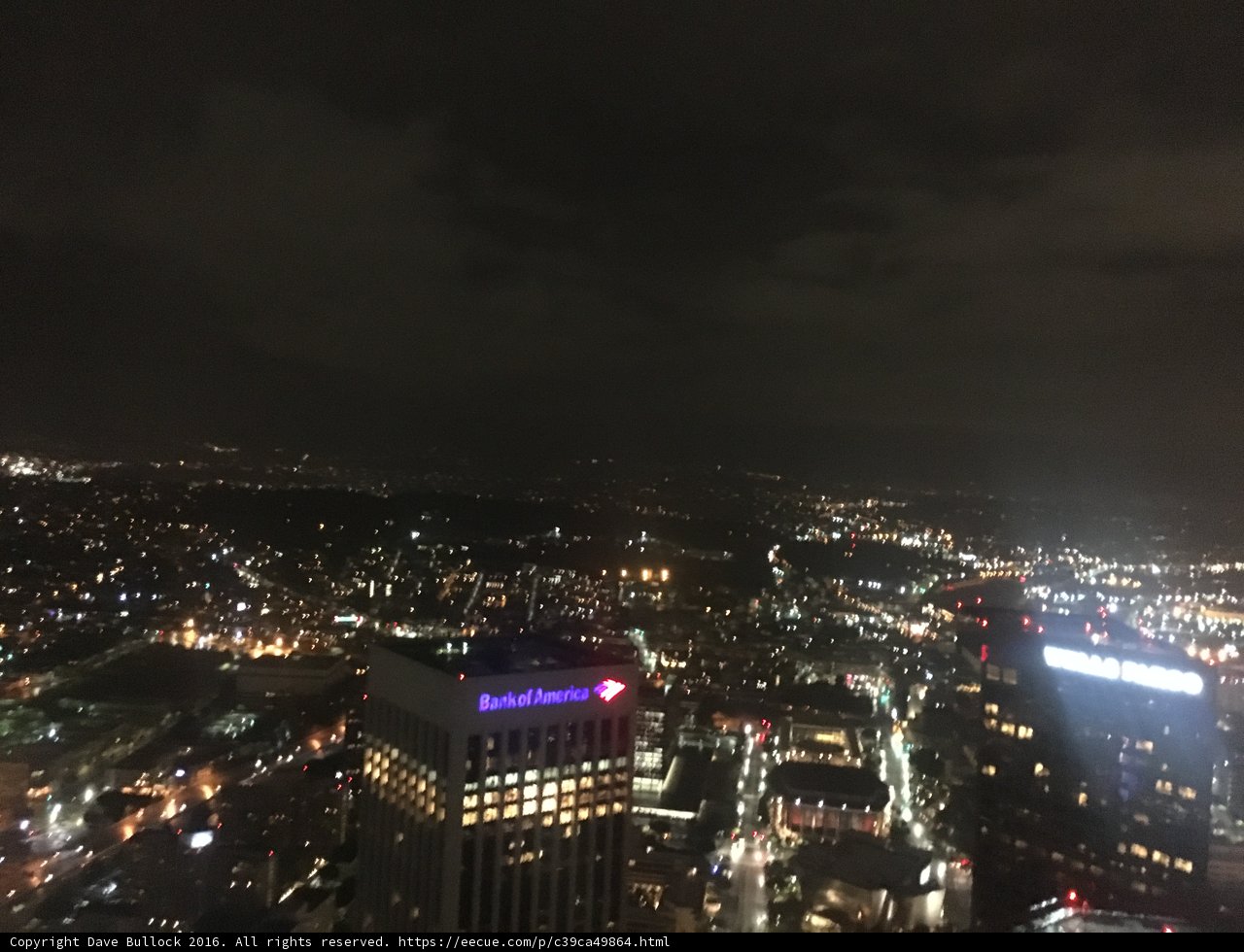 Citylights Over Los Angeles
