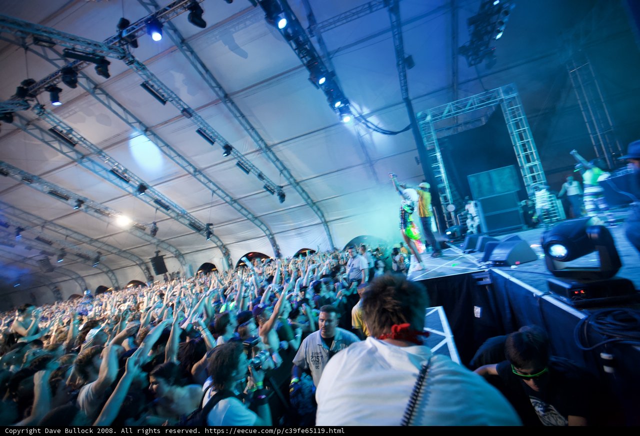 Electrifying energy at Coachella Concert