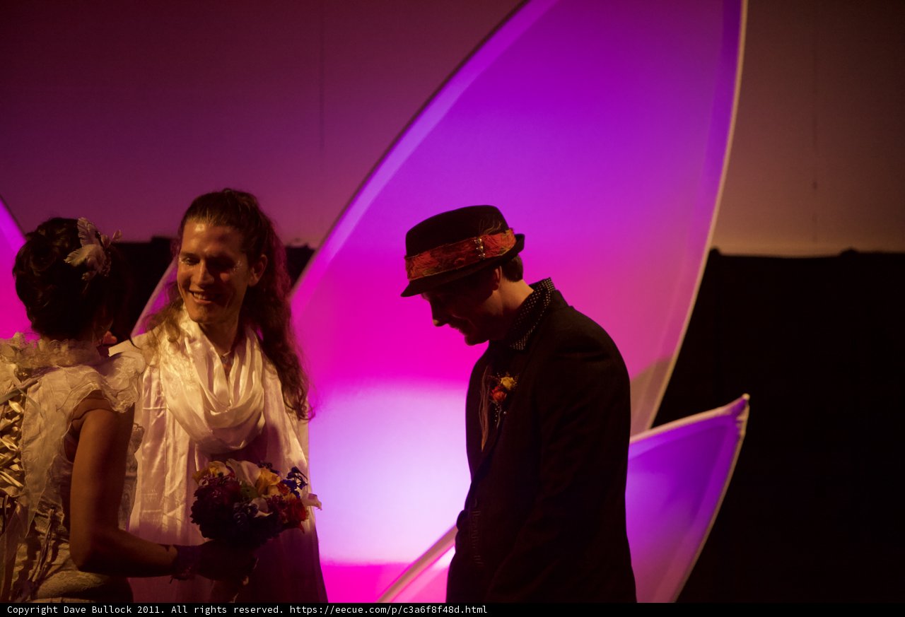 The Wickstroms on their Wedding Day