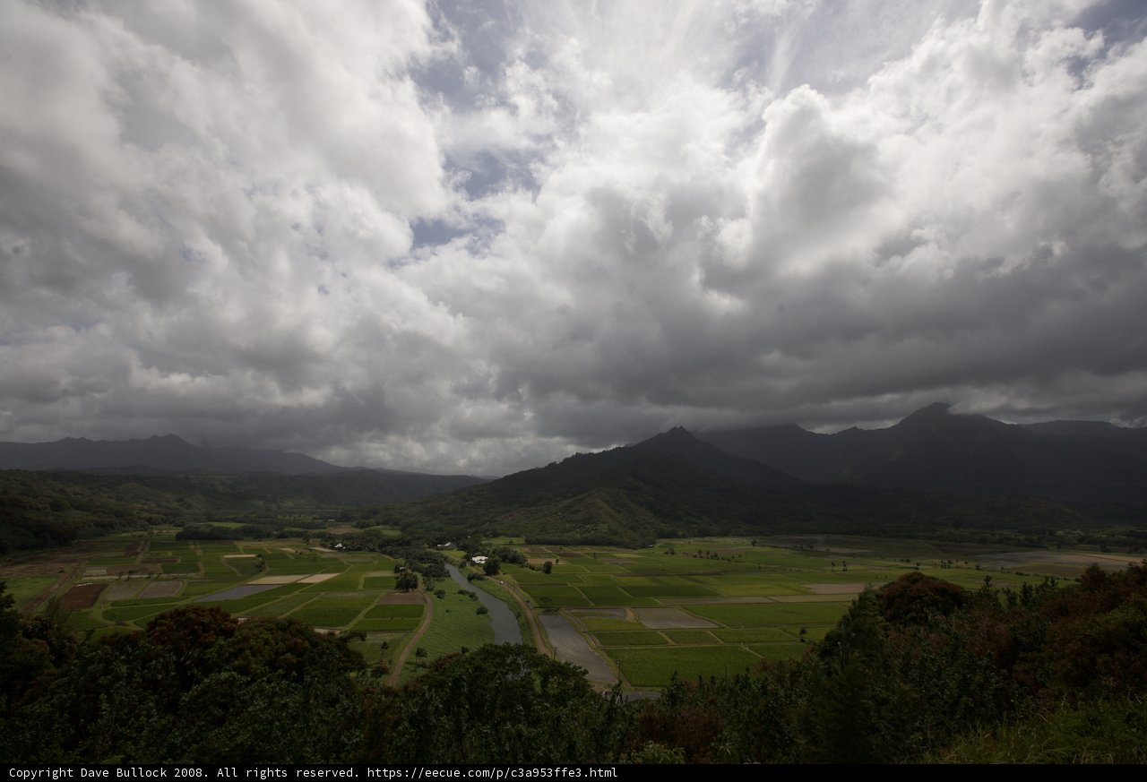 Majestic Mountains under a Moody Sky