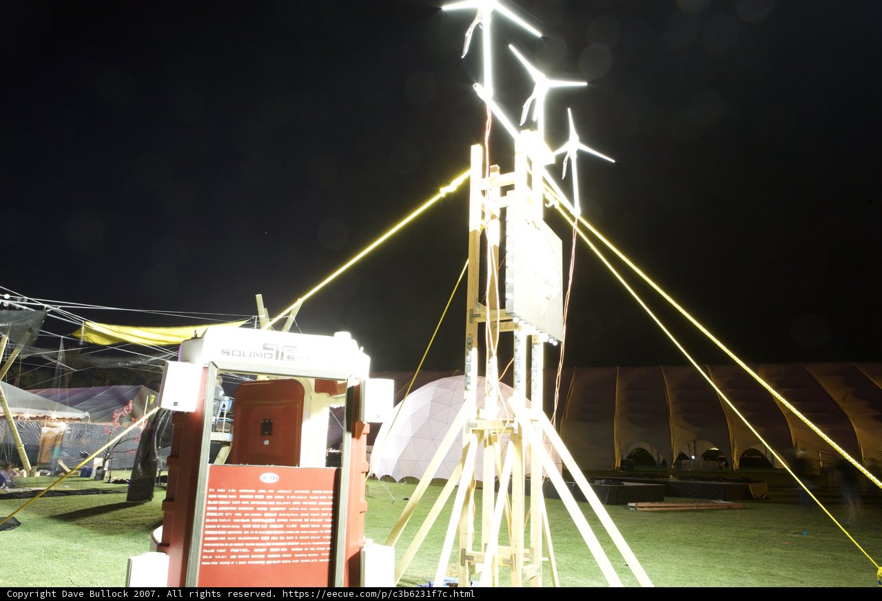 Illuminating Coachella's Night Sky