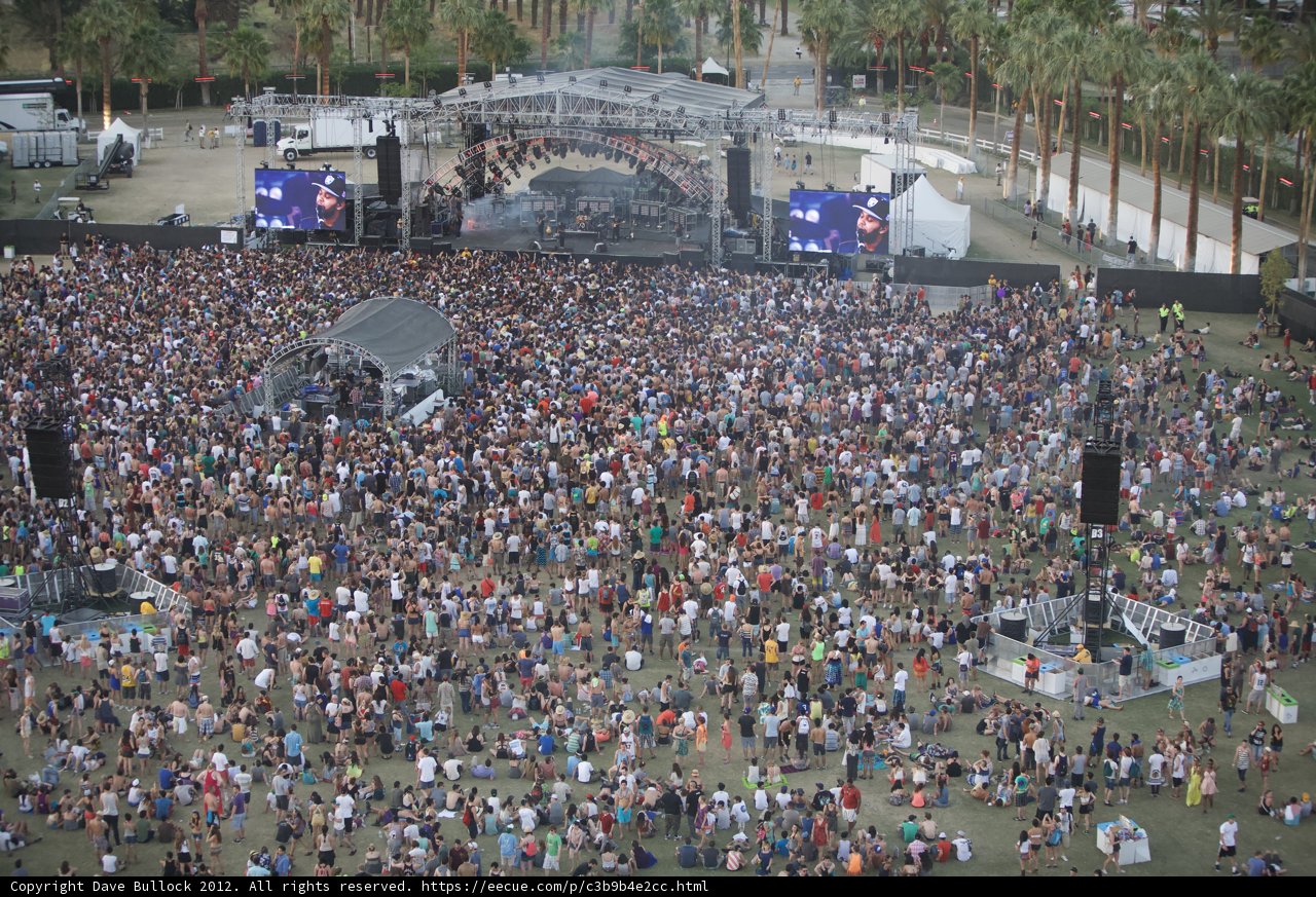 The Weeknd Rocks Coachella Crowd
