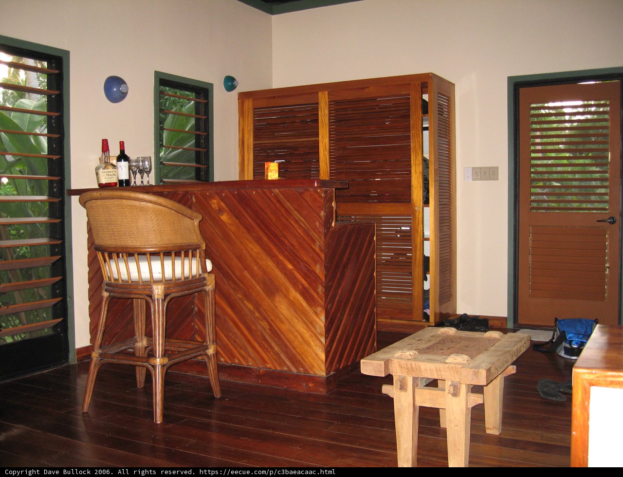 The Wooden Barstool