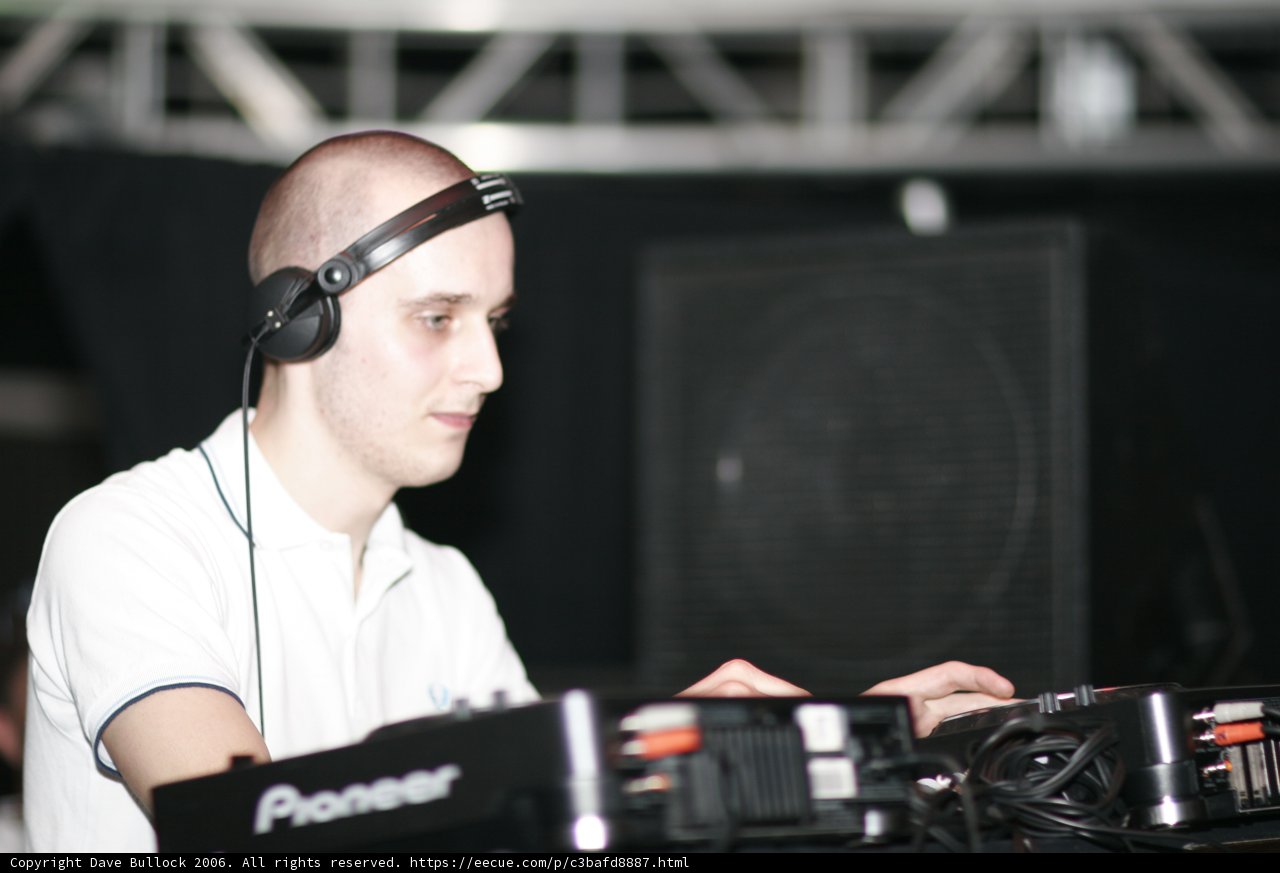 The Entertainer in Headphones