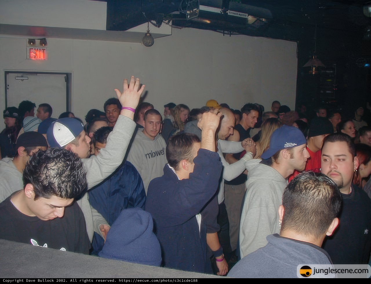 Crowd Goes Wild at Nightclub Party