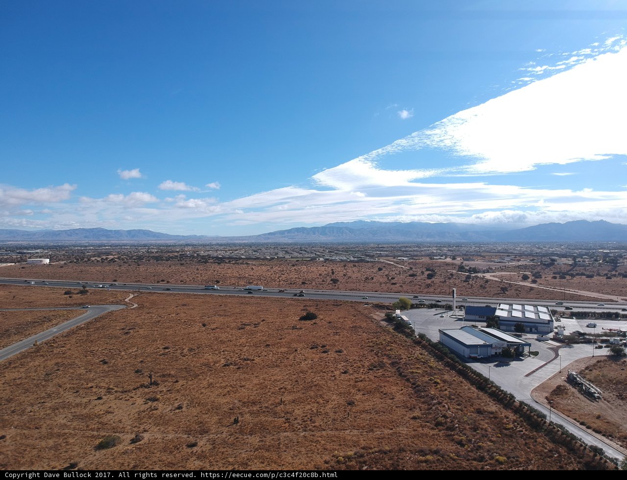 Desert Scenery from Above