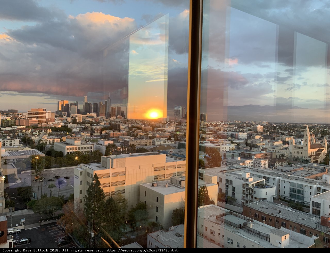 Sunset's Embrace on the Metropolis