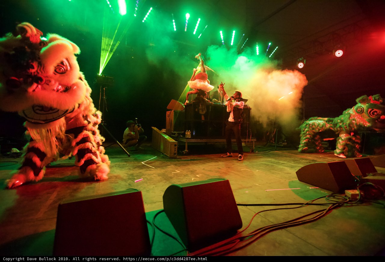 Roaring on Stage