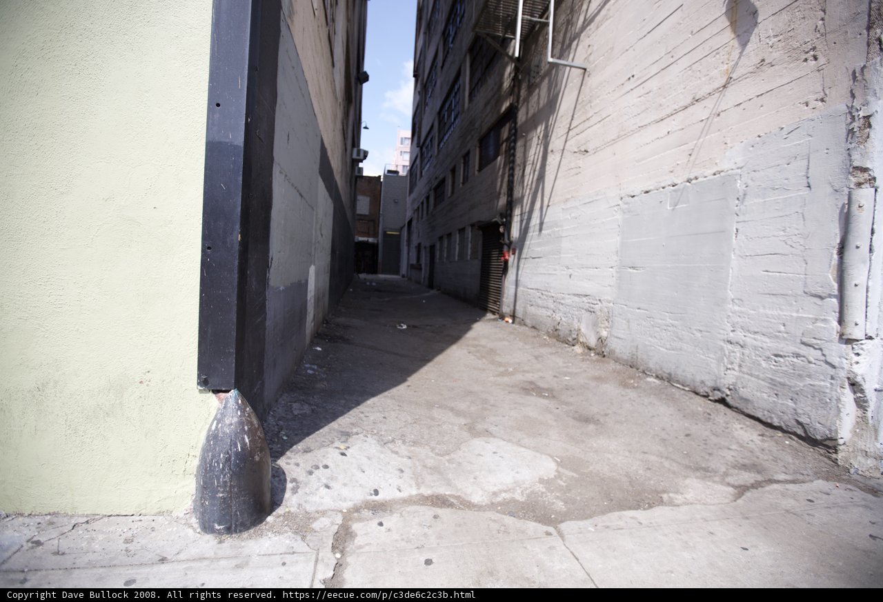 Narrow Pathway in the Heart of the City