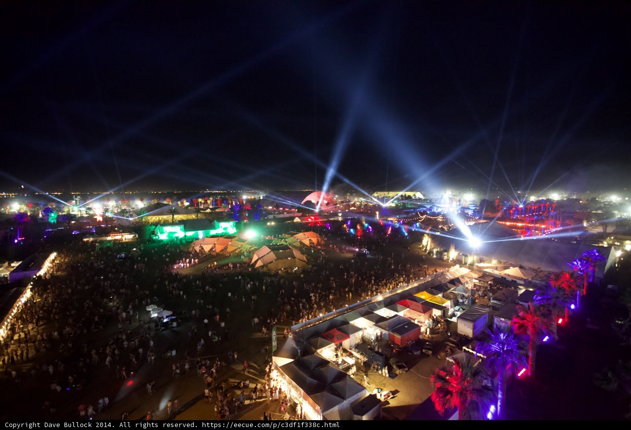 Night Lights at Coachella