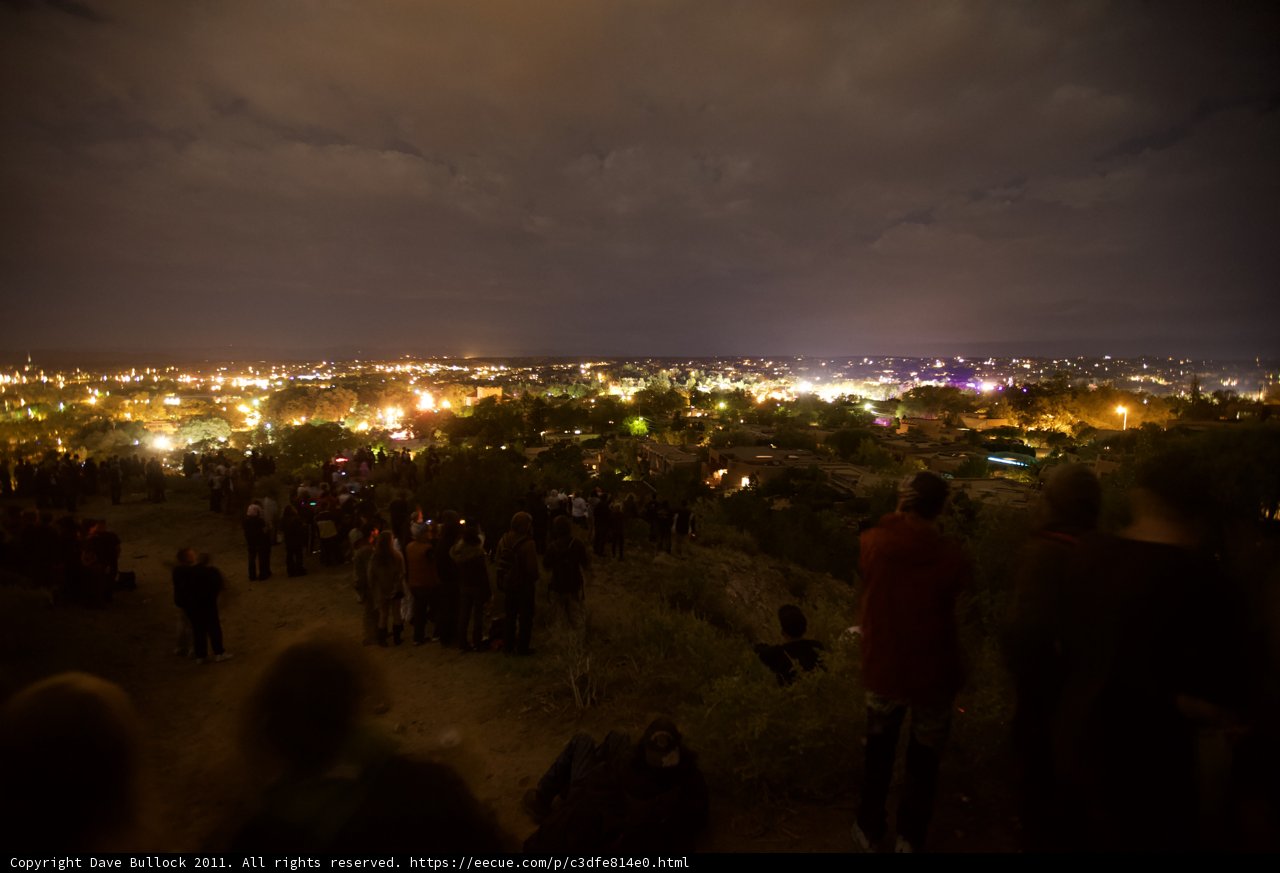 Night Vigil at Santa Fe Fiestas