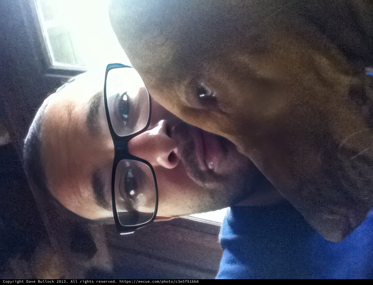 A Man and His Canine Companion