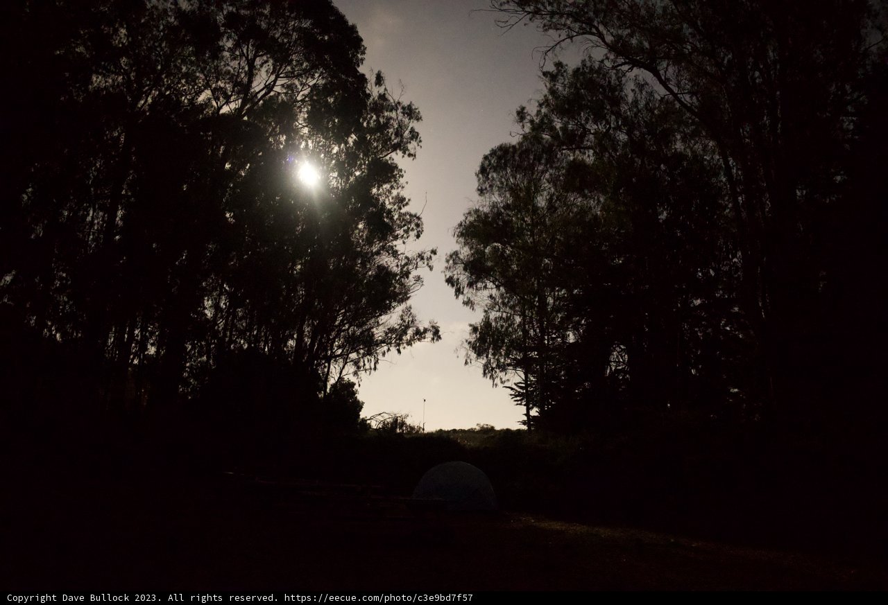 Nightscape Serenity - First Camping Adventure in Presidio 2023