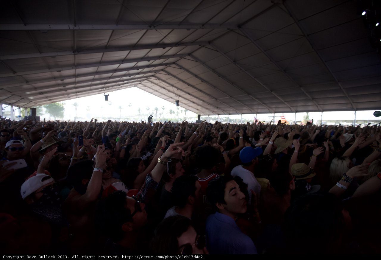 Coachella Crowd Goes Wild