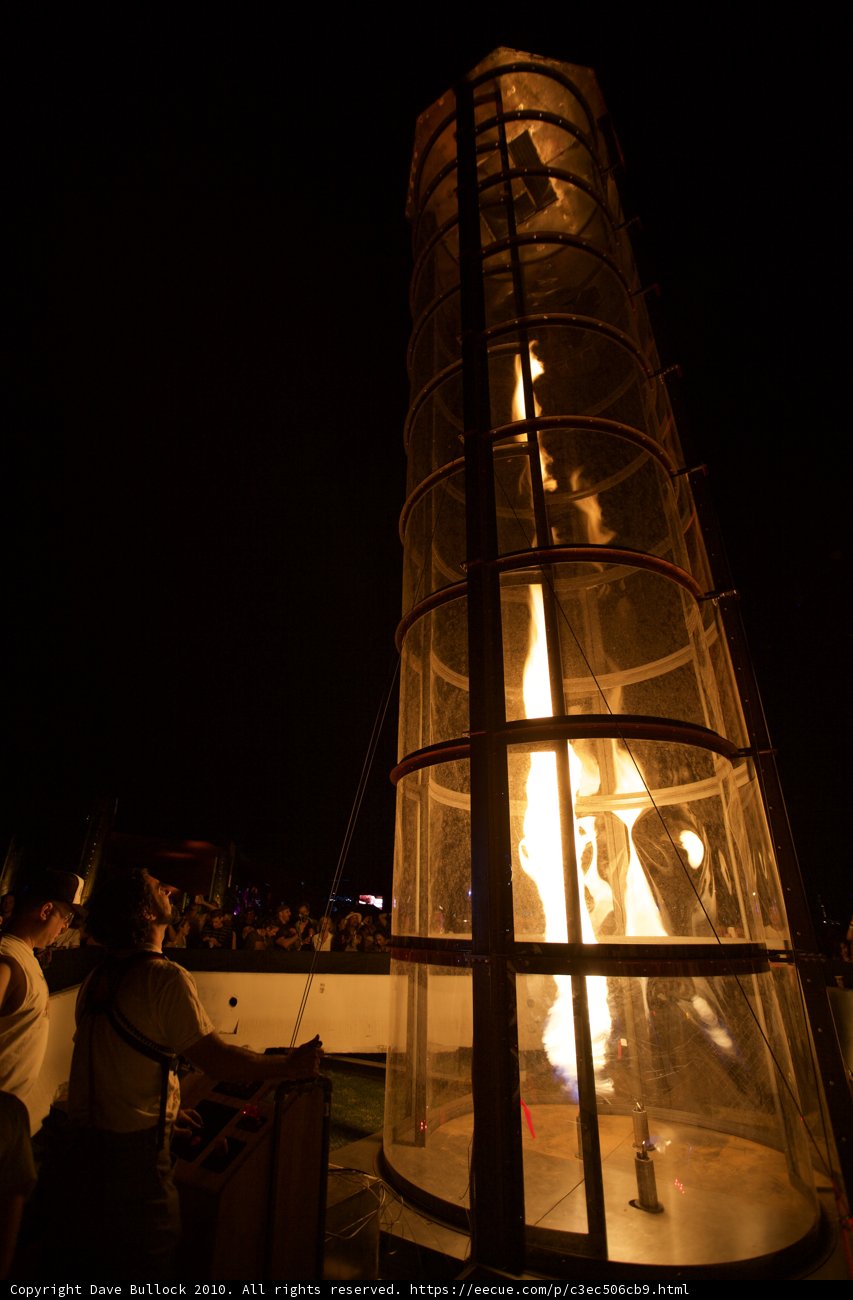 Towering Flames