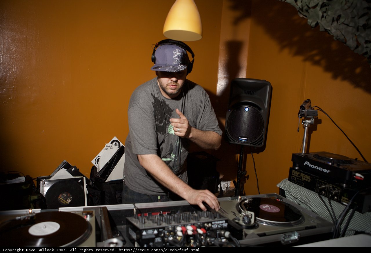 Dubstep DJ in Action