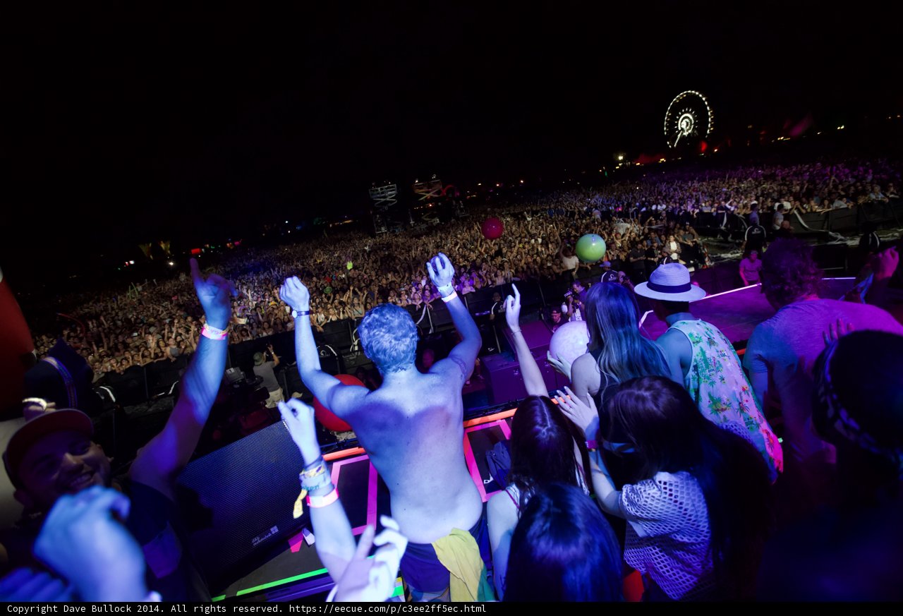 Coachella Crowd Goes Wild