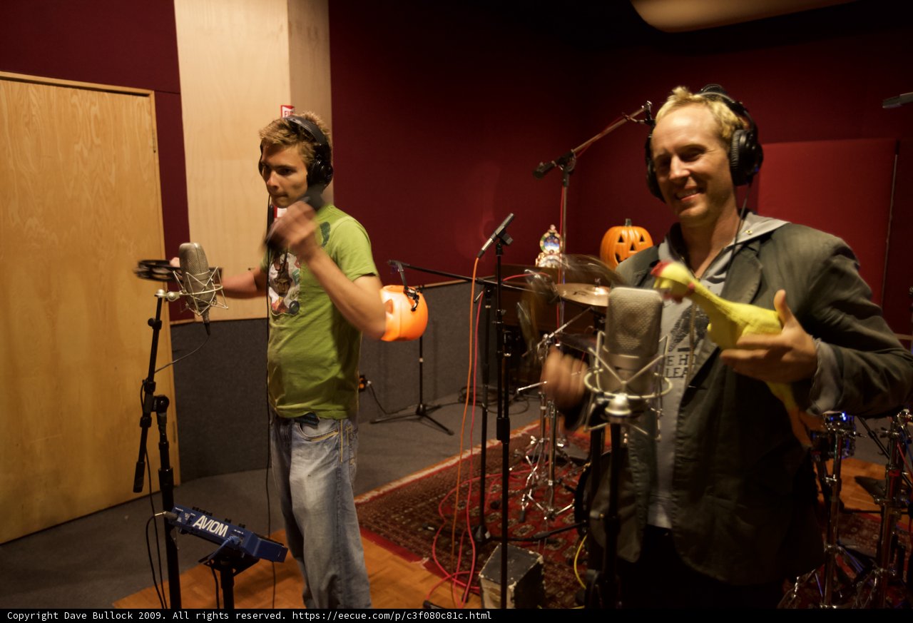 Recording Studio Session with Josh Freese