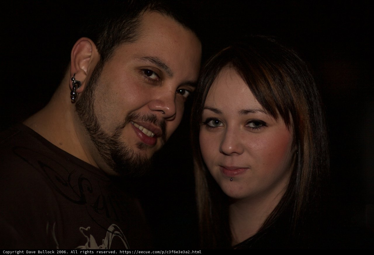 Portrait of Two Happy Adults