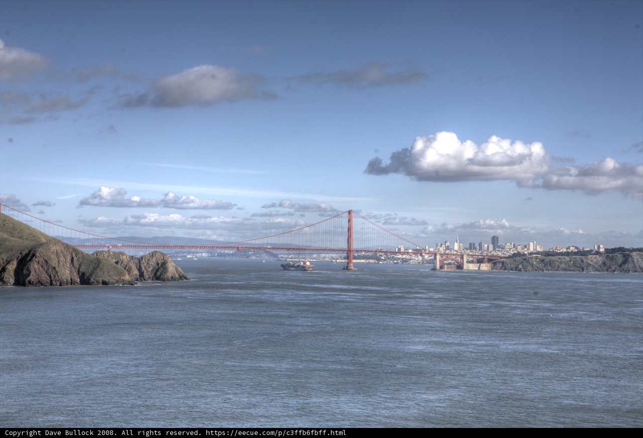 Promontory View of Golden Gate Bridge