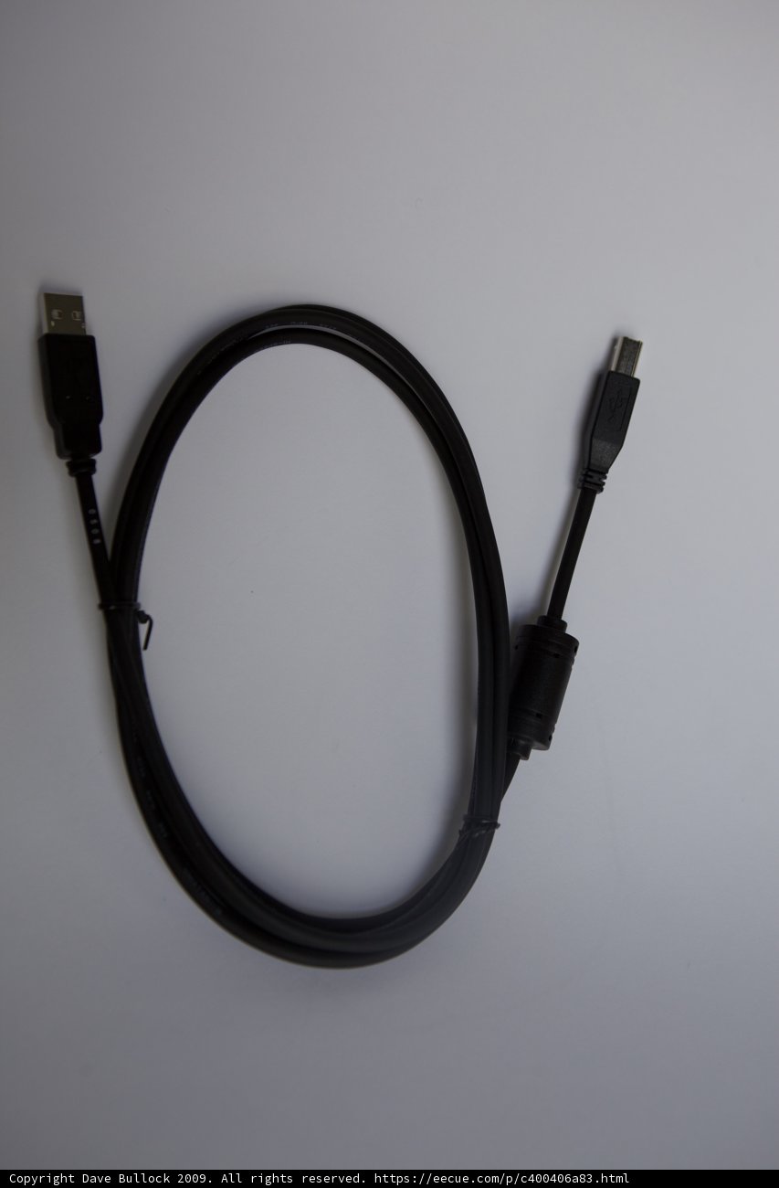 Black USB Cable