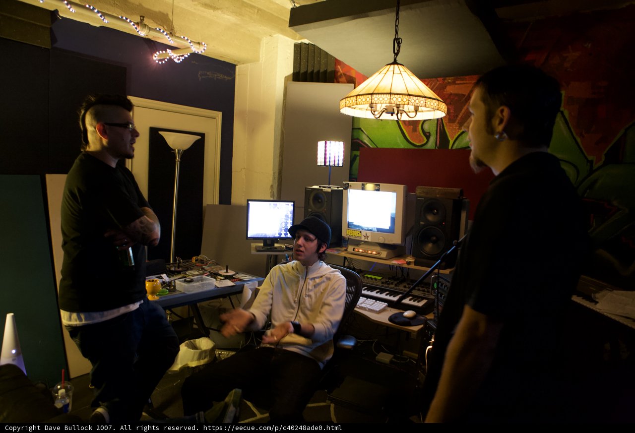 Saturday Dubstep Session in the Recording Studio