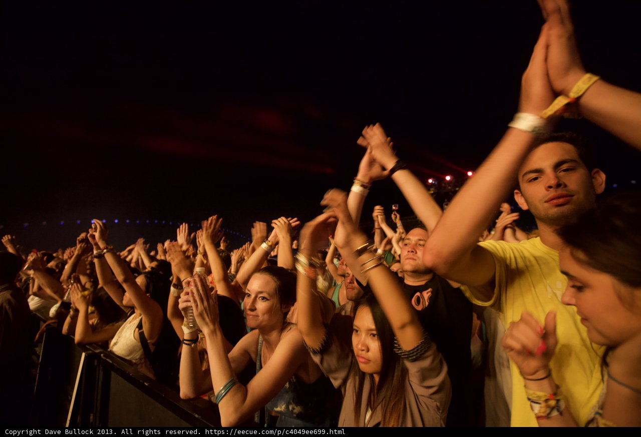 Hands Up at Coachella