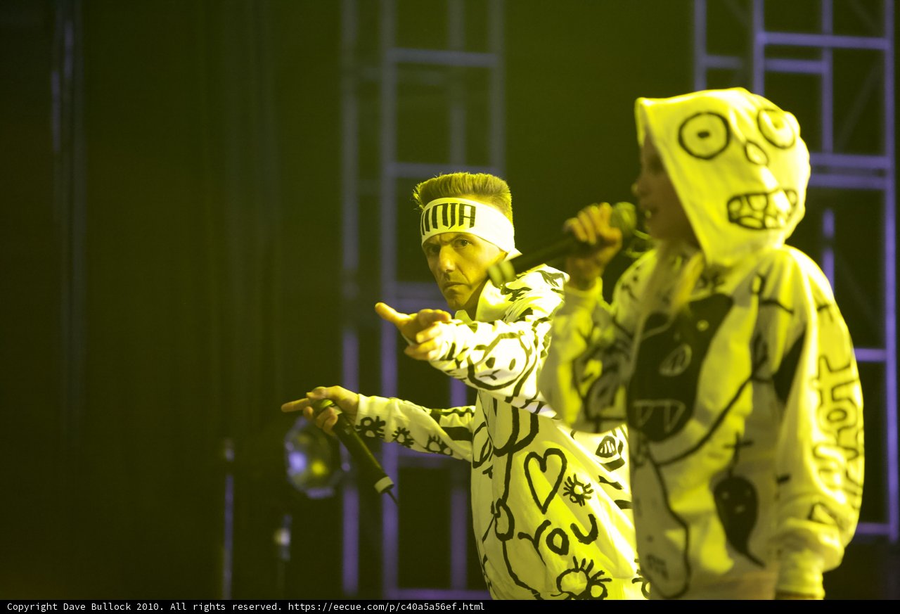 Microphone Magic on Coachella Stage