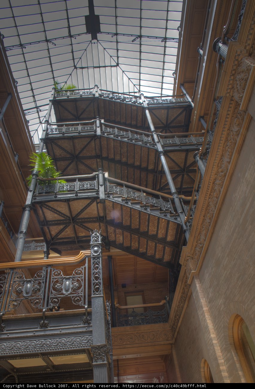 Bradbury Building Interior