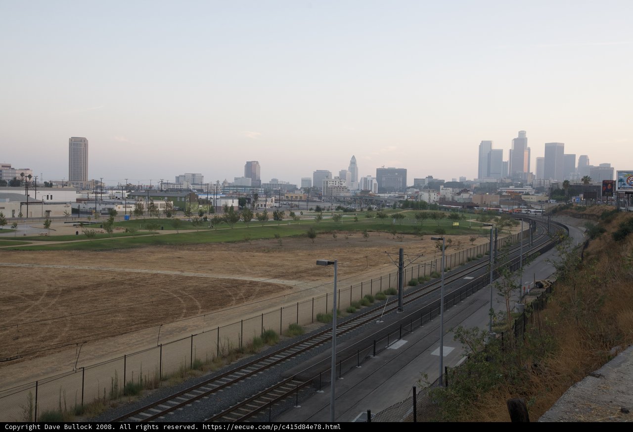 Urban Metropolis View from Railroad