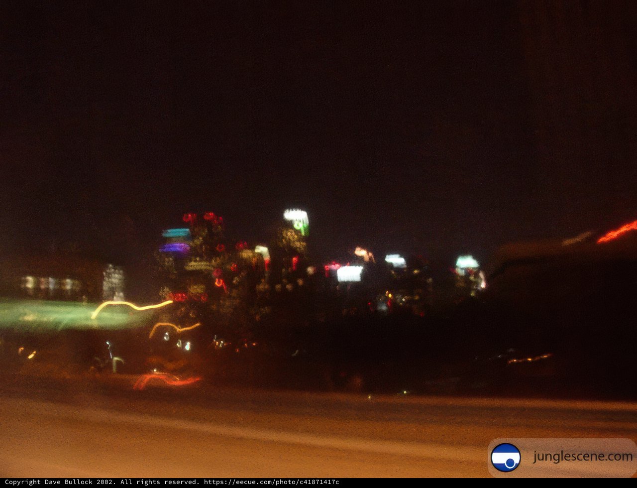 A Glimpse of the Neon Metropolis