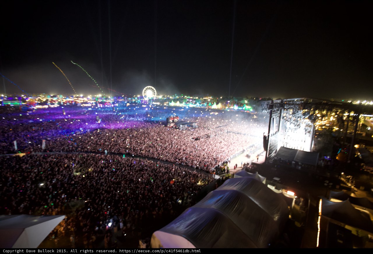 Electrifying Night at Coachella Music Festival