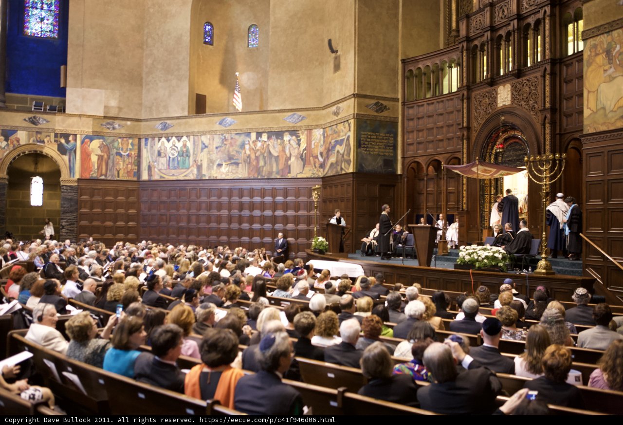 Massive Congregation Gathering for a Holy Day