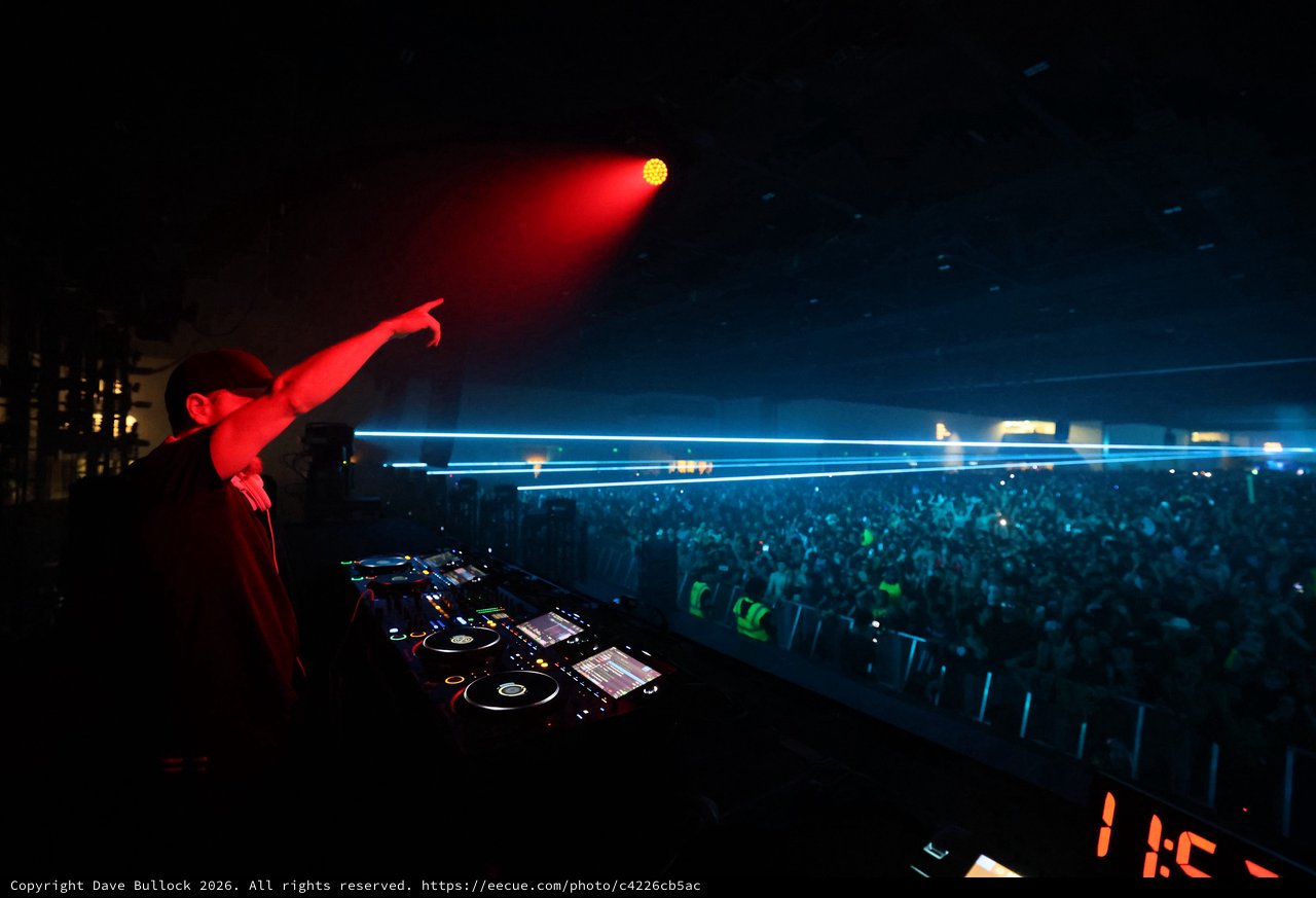 DJ Commands the Crowd at Wobbleland 2026
