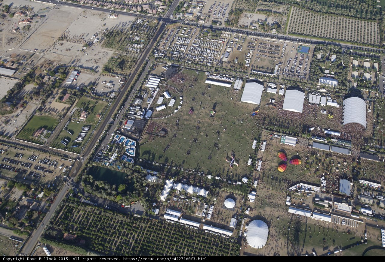 Tent City at Coachella