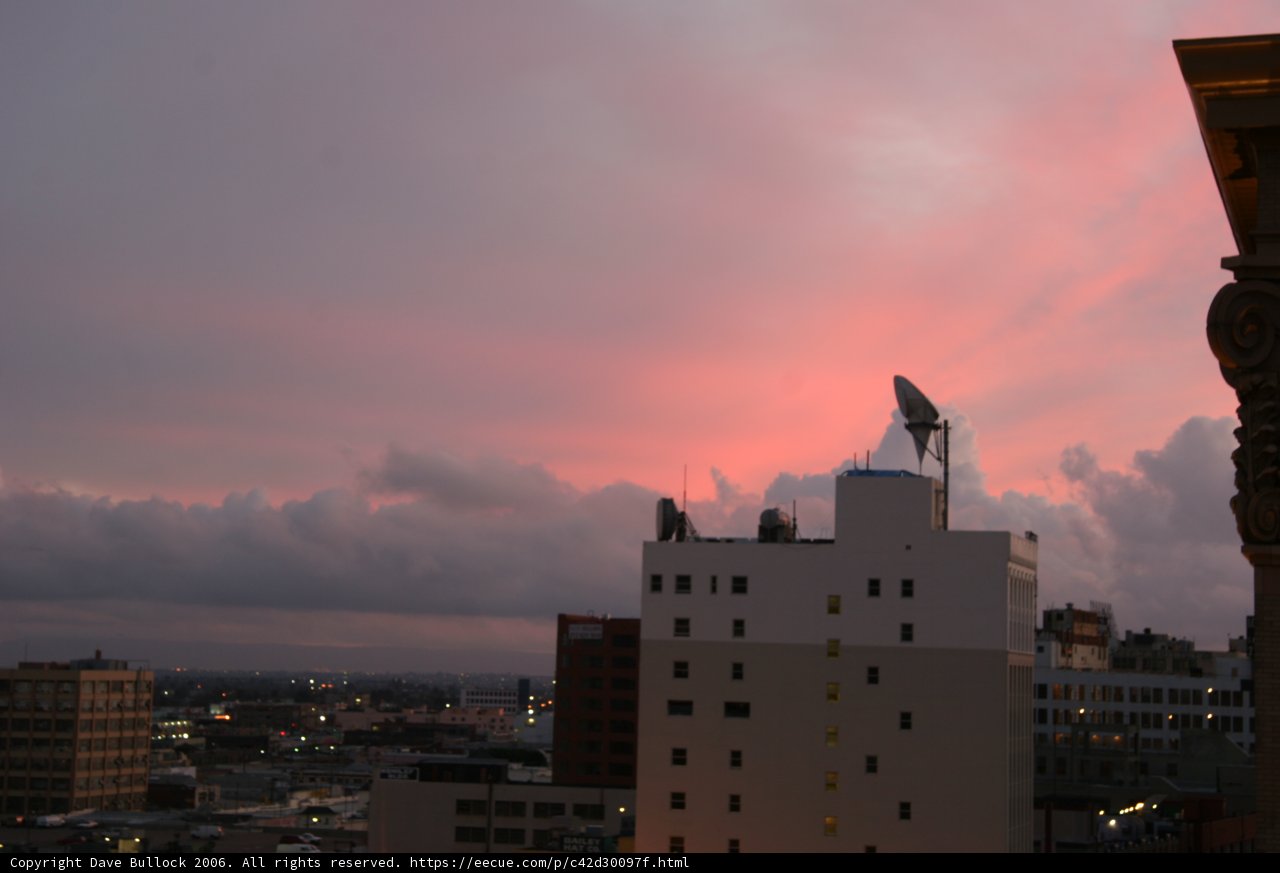 Urban Sunset at the Metropolis